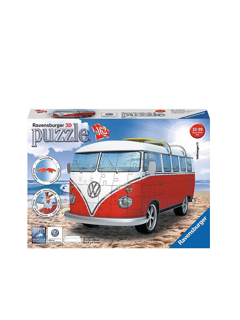 RAVENSBURGER | VW Bus T1 3D-Puzzle 162 Teile | keine Farbe