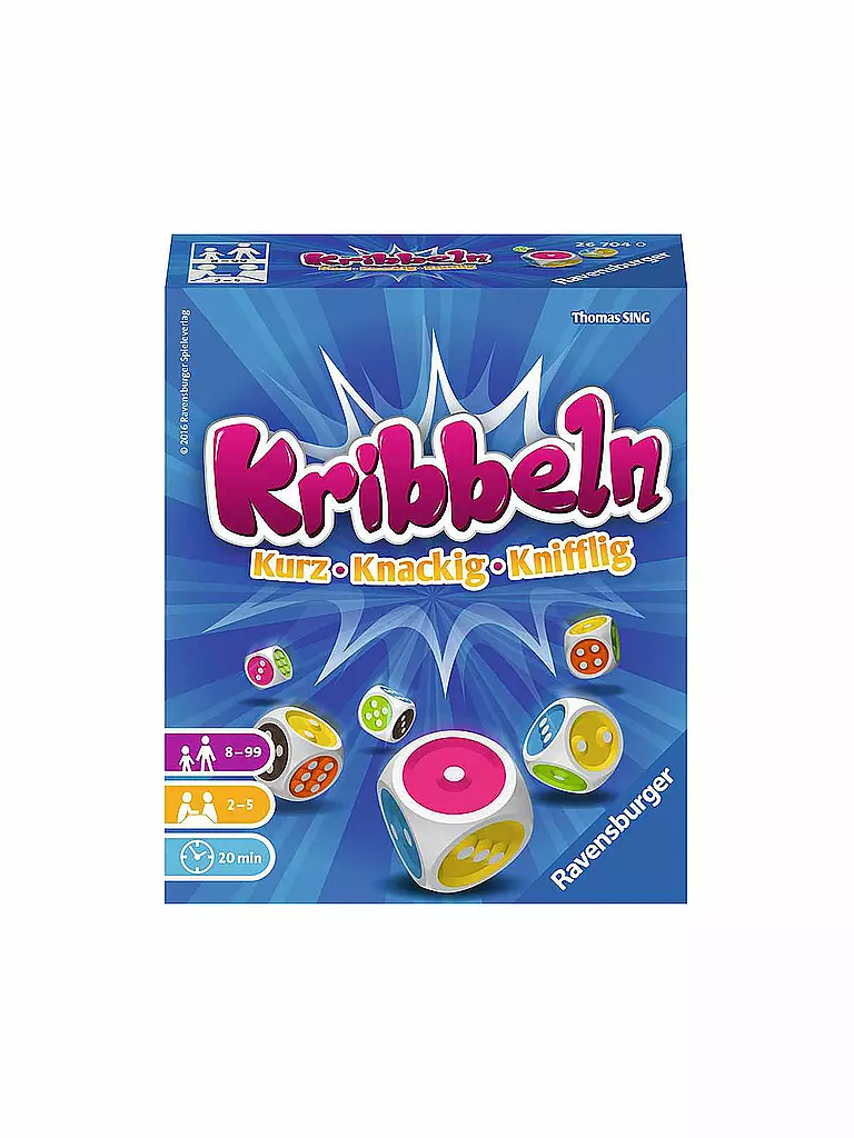 RAVENSBURGER | Würfelspiel - Kribbeln | keine Farbe