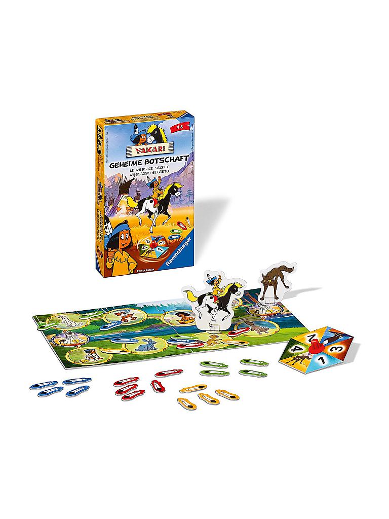 RAVENSBURGER | Yakari - Geheime Botschaft - Mitbringspiel  | keine Farbe