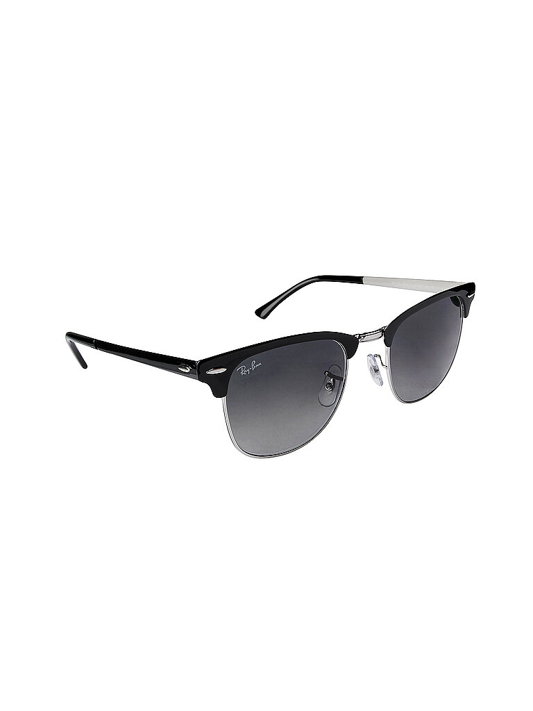 RAY BAN Sonnenbrille Clubmaster Metal RB3716/51 schwarz
