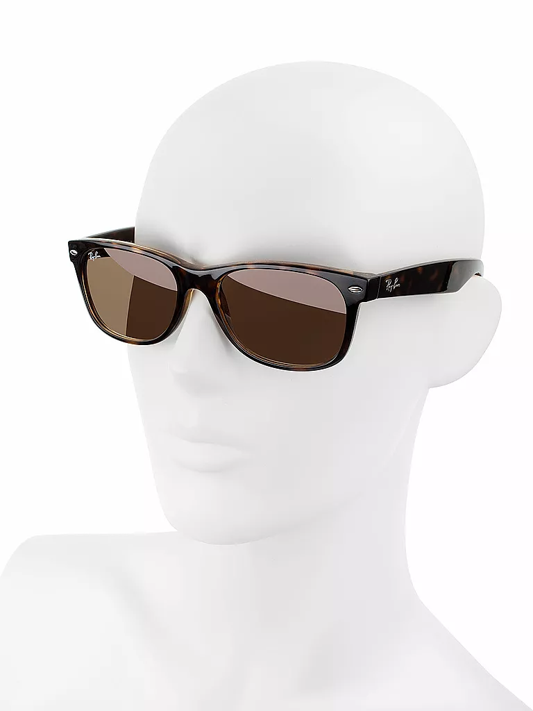 RAY BAN | Sonnenbrille "New Wayfarer" 55 | braun