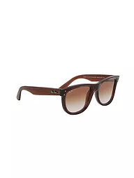 RAY BAN | Sonnenbrille WAYFARER REVERSE 502S/53 | Braun