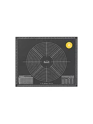 RBV BIRKMANN | Ausrollmatte mit Skalierung 45x55cm Silikon | schwarz