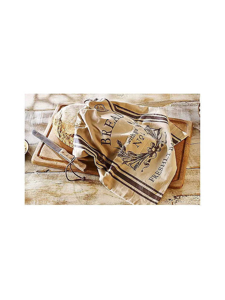 RBV BIRKMANN | Brotbeutel eckig 38cm  | beige