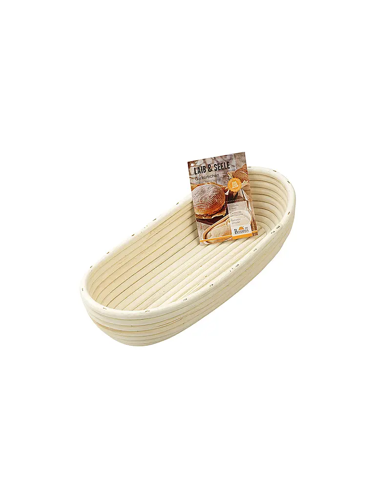 RBV BIRKMANN | Gärkörbchen länglich 30cm 1kg Peddinge natur | braun