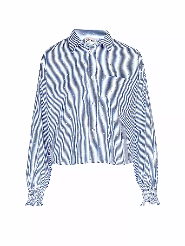 RED Valentino | Bluse | blau