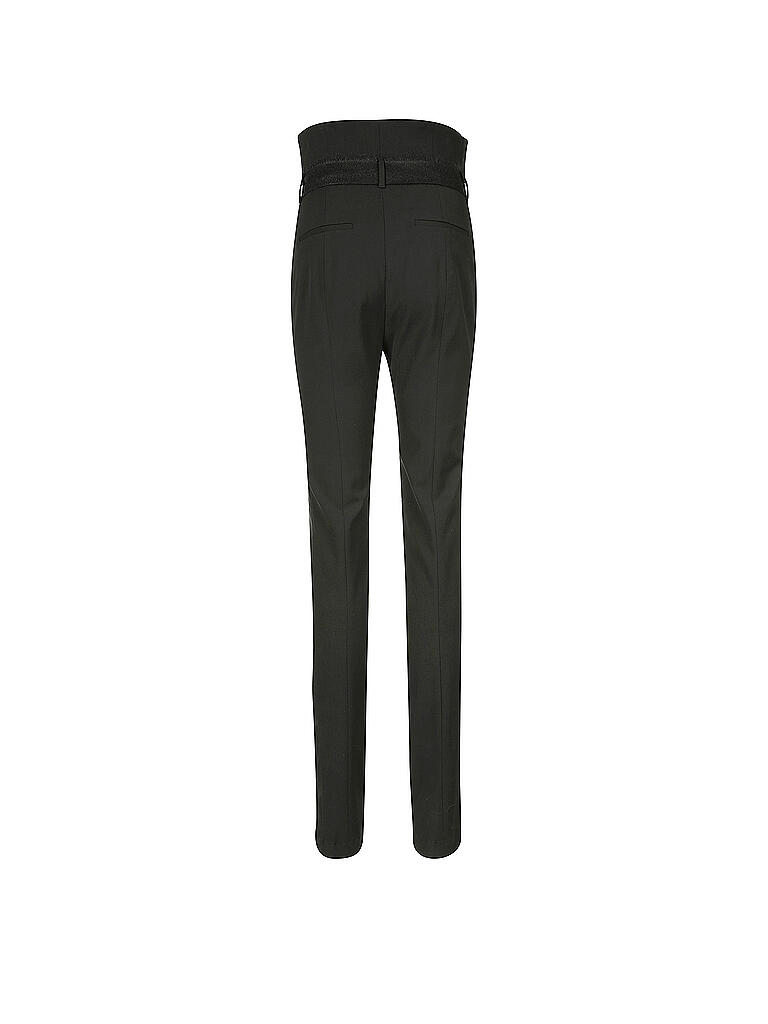 RED VALENTINO | Hose Highwaist  | schwarz