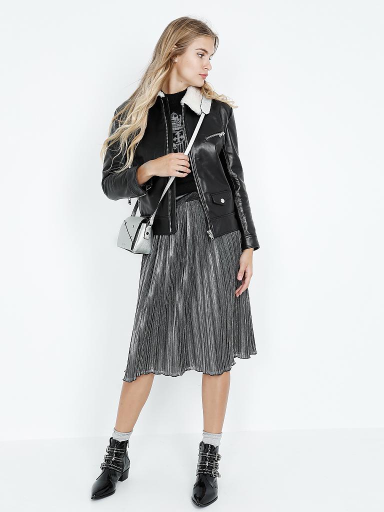 RED VALENTINO | Lederjacke  | 