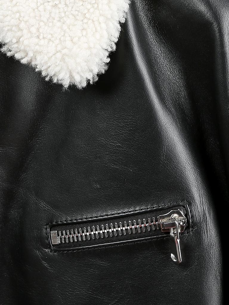 RED VALENTINO | Lederjacke  | 