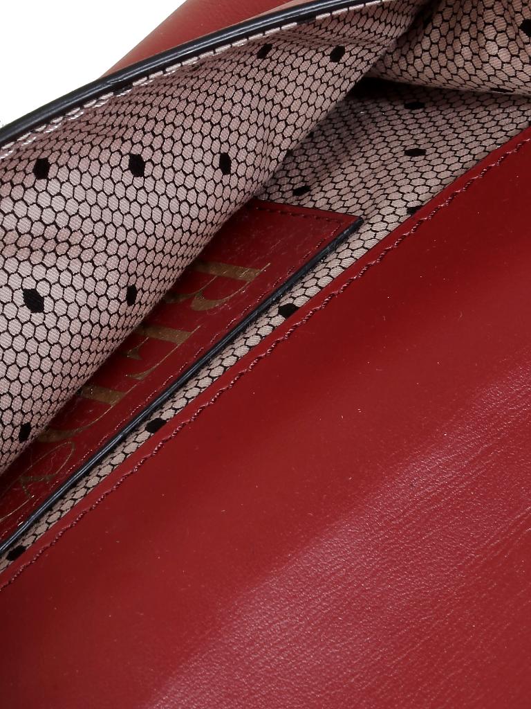 RED VALENTINO | Ledertasche - Mini Bag | rot