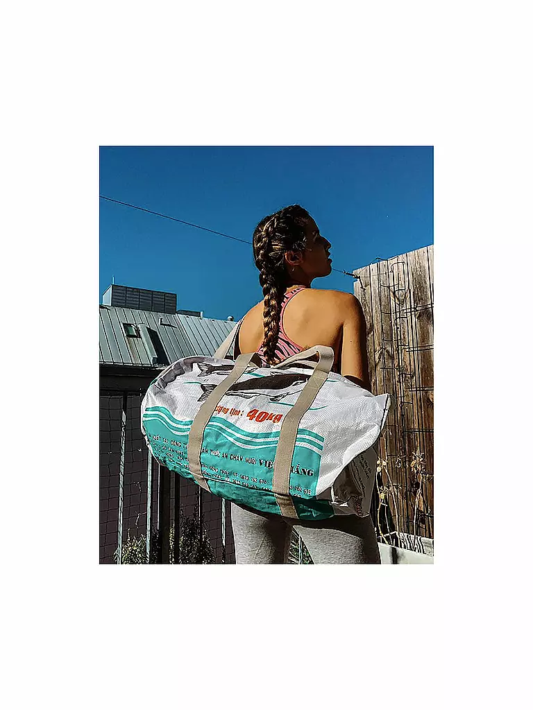 REFISHED | Tasche - Weekender Sporty Bag XL | weiß