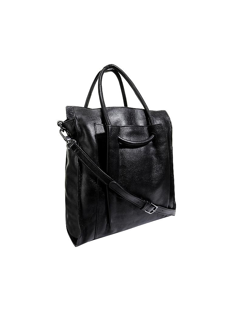 REHARD | Ledertasche - Shopper | schwarz