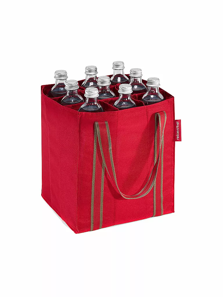 REISENTHEL | Bottle Bag Red für 9 Flaschen | rot