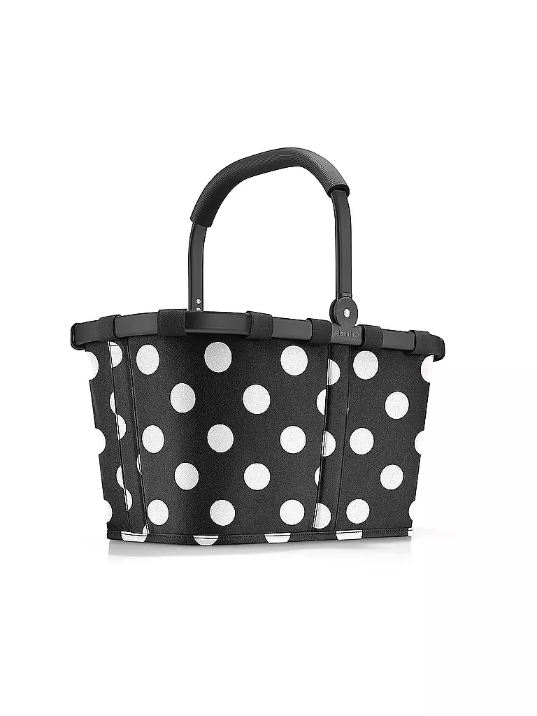 REISENTHEL | Carrybag Dots White | schwarz