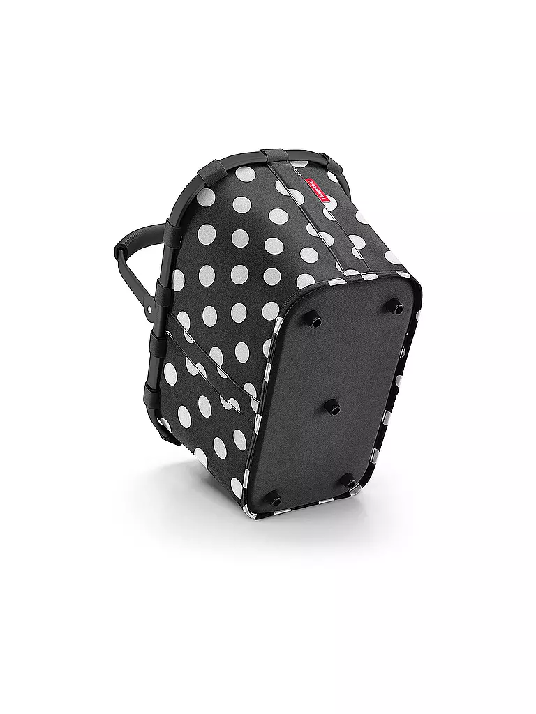 REISENTHEL | Carrybag Dots White | schwarz