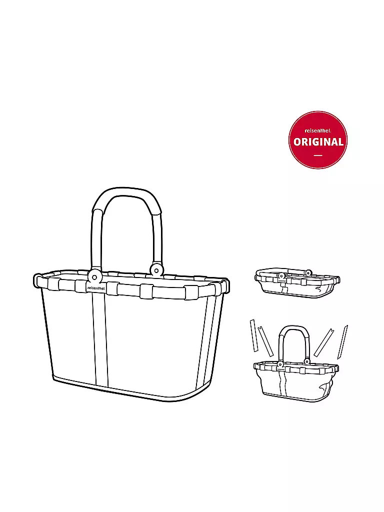 REISENTHEL | Carrybag FLORA ROSE  | rosa