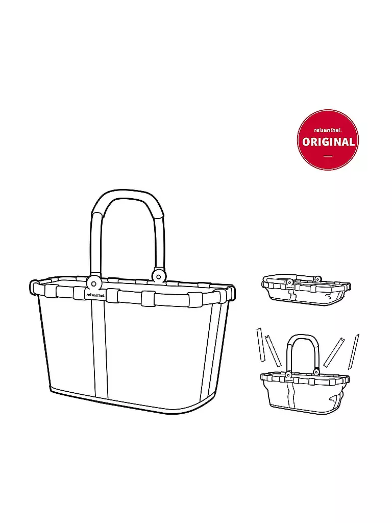 REISENTHEL | Carrybag Rainbow / Bag | schwarz