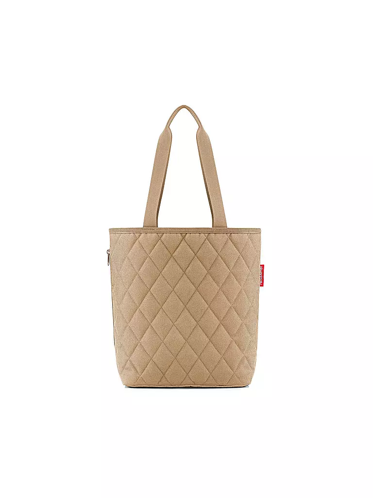 REISENTHEL | Classic Shopper M RHOMBUS Ginger | camel