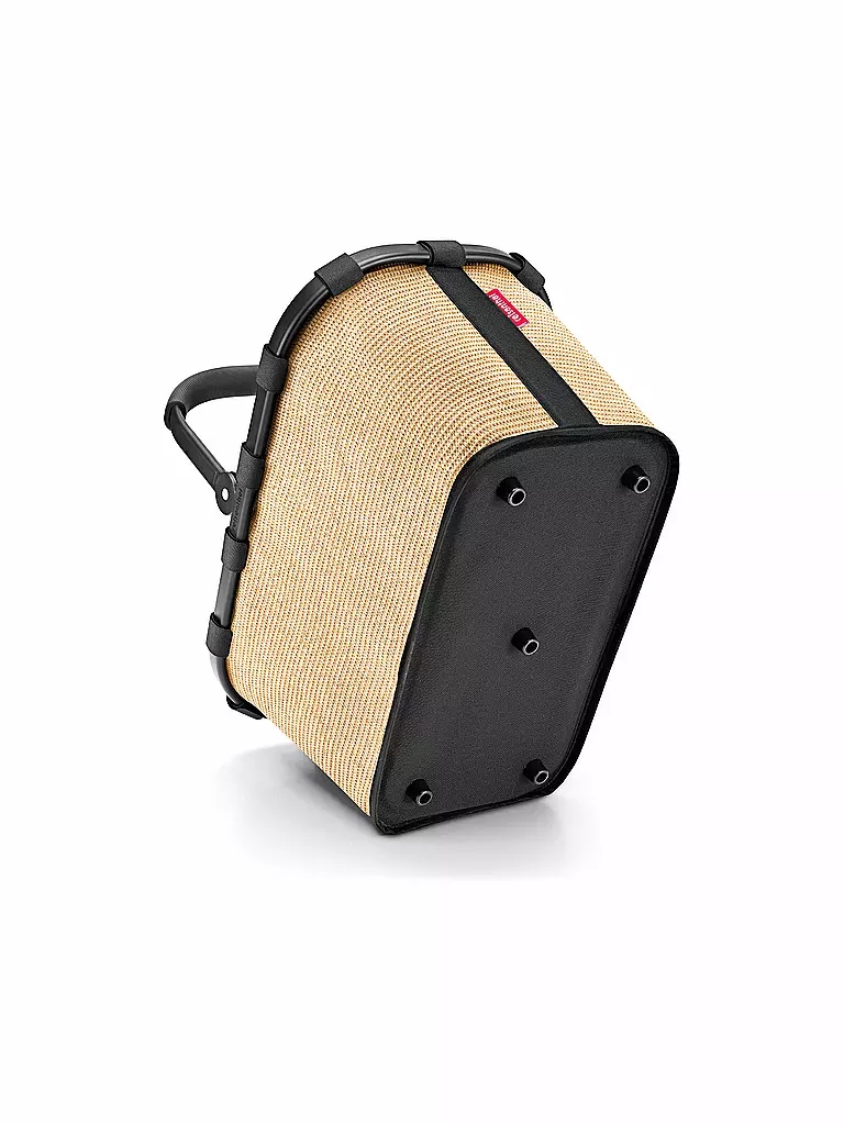 REISENTHEL | Einkaufskorb - Carrybag Raffia Black  | schwarz