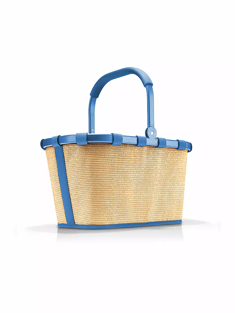 REISENTHEL | Einkaufskorb - Carrybag Raffia Blue | blau