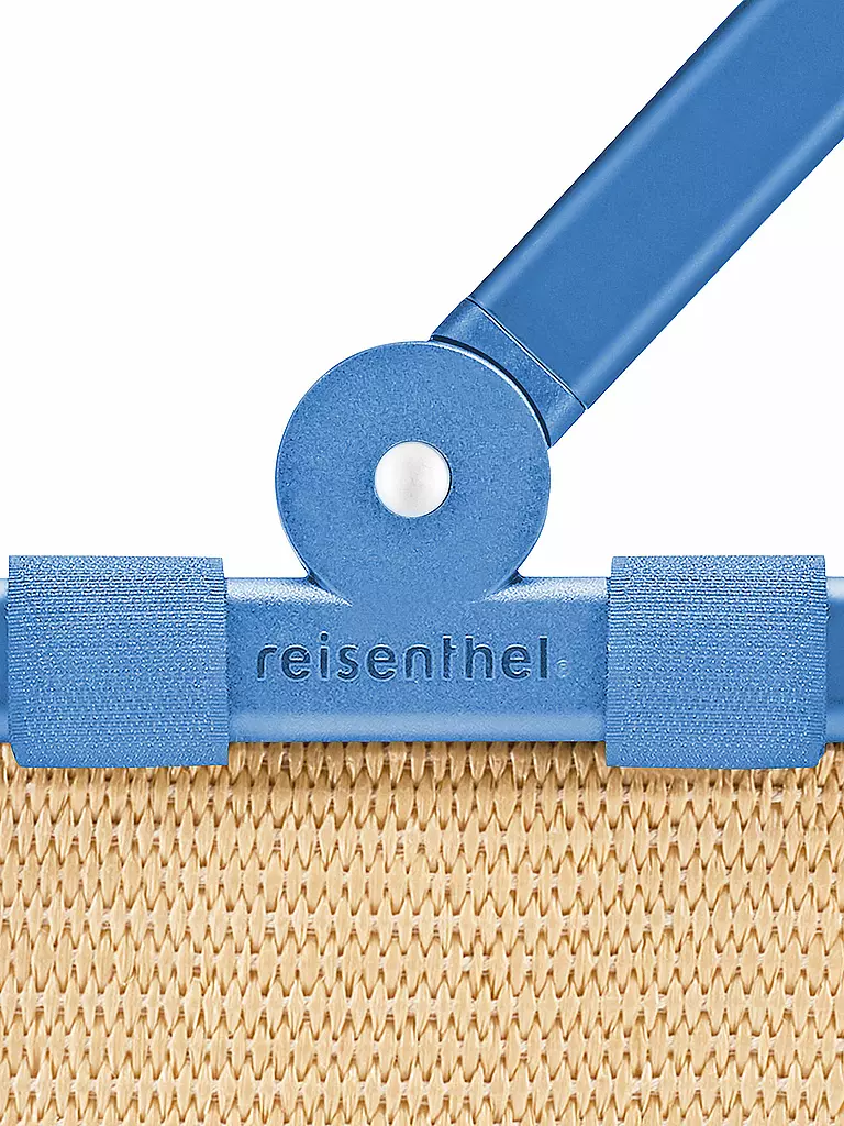 REISENTHEL | Einkaufskorb - Carrybag Raffia Blue | blau