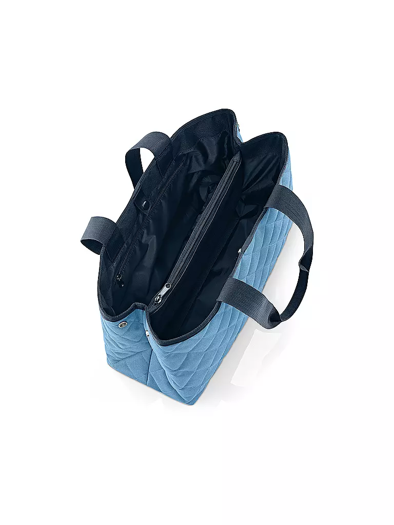 REISENTHEL | Shopper CLASSIC RHOMBUS L Blue | hellblau