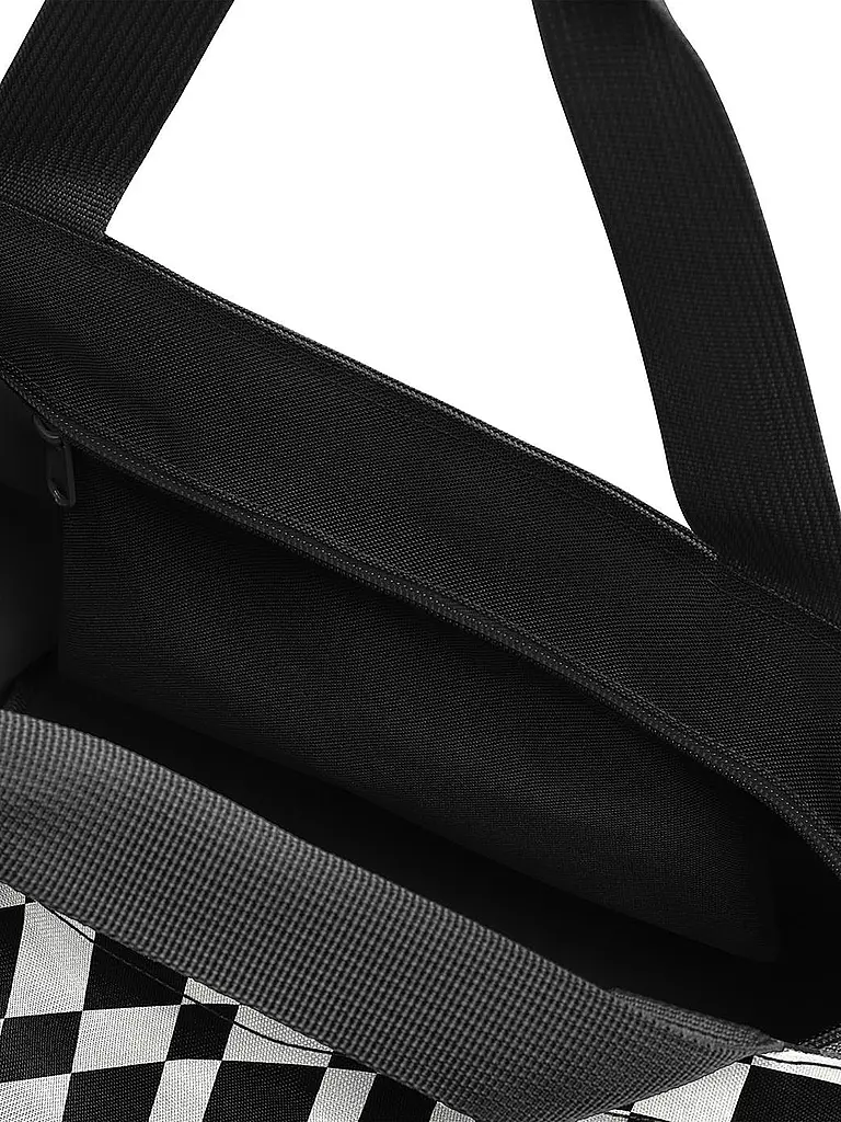REISENTHEL | Shopper Medium OP-ART Weiss / Schwarz | weiss