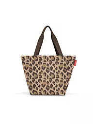 REISENTHEL | Tasche - Shopper Medium Leoprint | braun