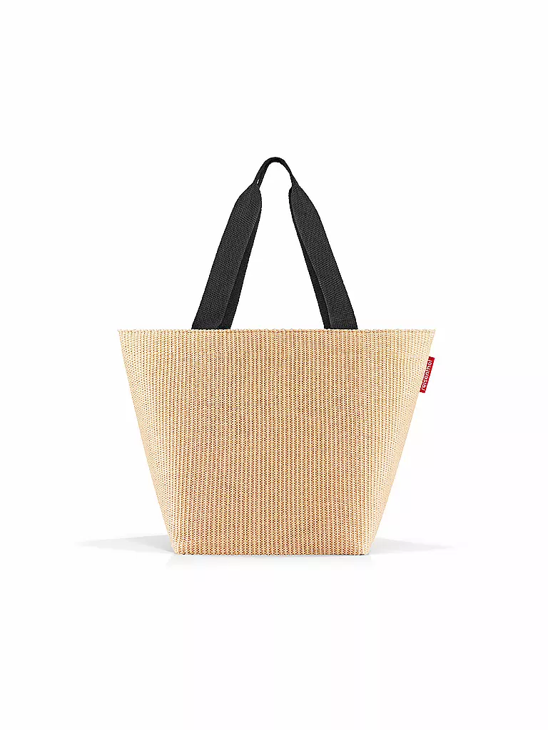 REISENTHEL | Tasche - Shopper Medium Raffia Black  | schwarz
