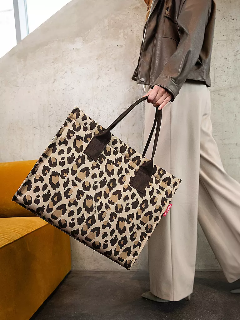 REISENTHEL | Tasche DAILY SHOPPER Leo Macchiato | braun