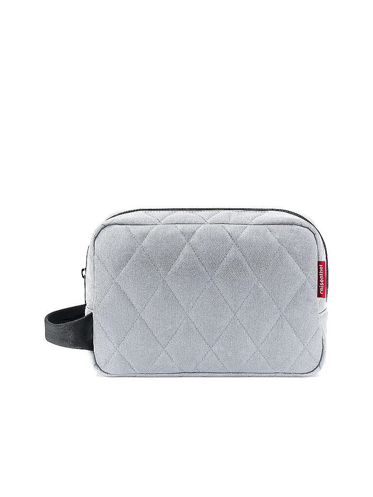 REISENTHEL | Toilettentasche - Cosmeticpouch RHOMUBS light grey | hellgrau