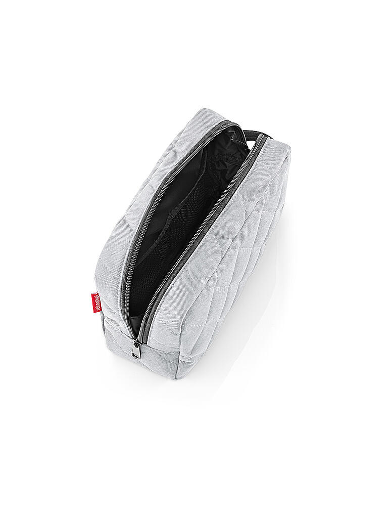 REISENTHEL | Toilettentasche - Cosmeticpouch RHOMUBS light grey | hellgrau