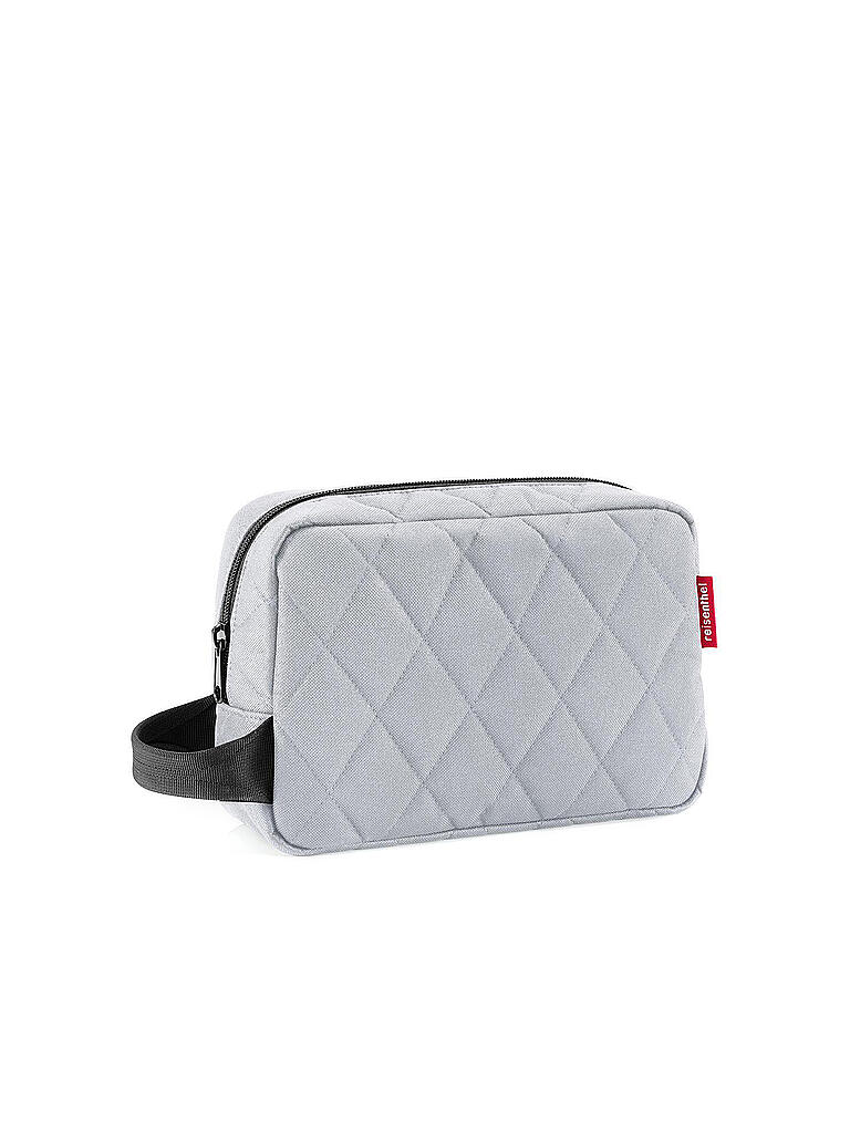 REISENTHEL | Toilettentasche - Cosmeticpouch RHOMUBS light grey | hellgrau
