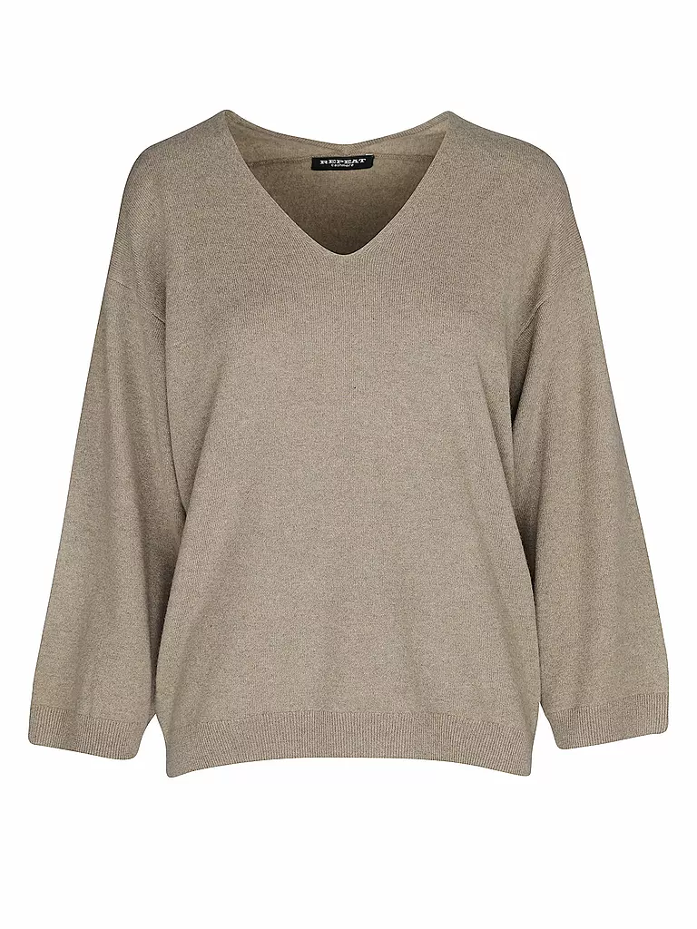 REPEAT | Kaschmir Pullover | beige