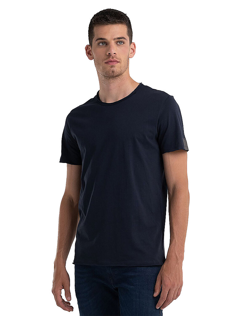 REPLAY T-Shirt blau S herren