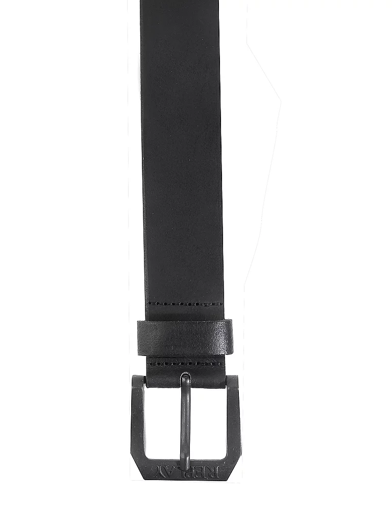 REPLAY Ceinture en cuir noir | 85