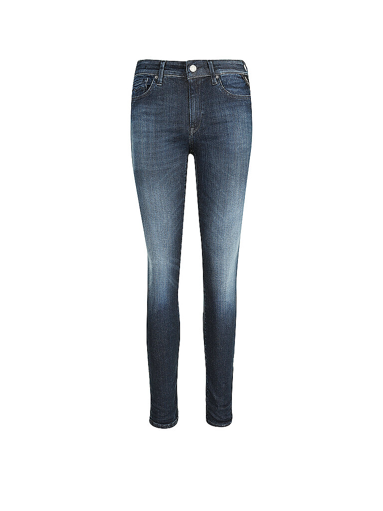 REPLAY Jeans Skinny-Fit New Luz (Highwaist) Hyperflex blau | 30/L30