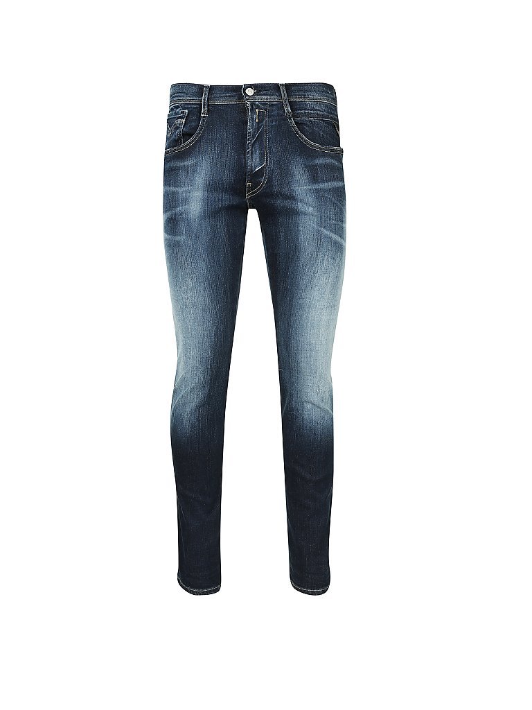 REPLAY Jeans Slim-Fit Anbass - Hyperflex Bio blau | W32/L30