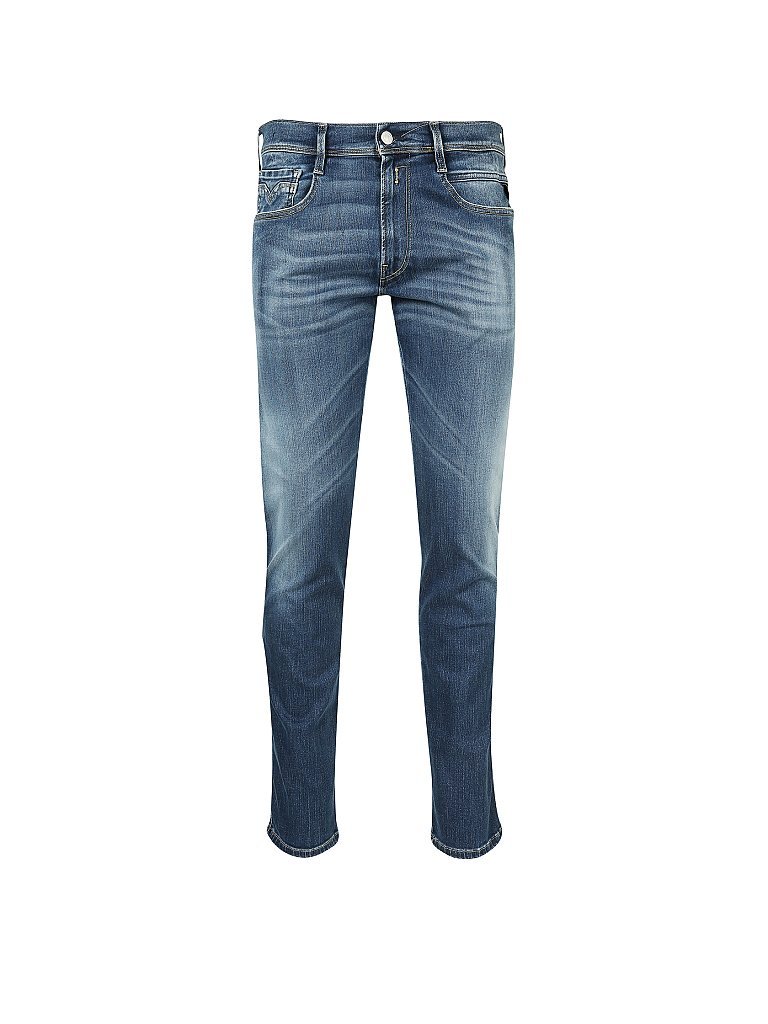 REPLAY Jeans Slim-Fit Anbass - Hyperflex Bio blau | W29/L30