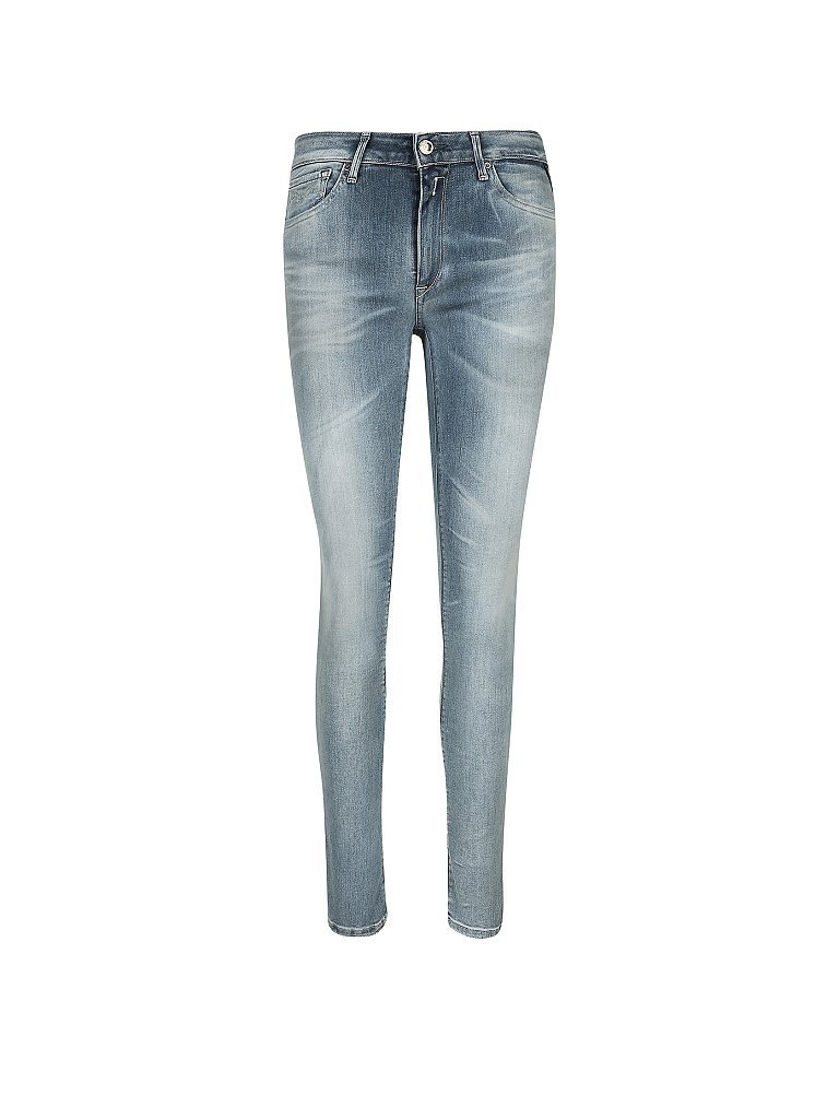 REPLAY Jeans Skinny-Fit New Luz (Highwaist) Hyperflex blau | 31/L30