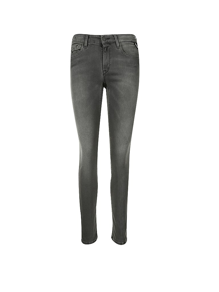 REPLAY Jeans Skinny-Fit Newluz grau | 26/L30