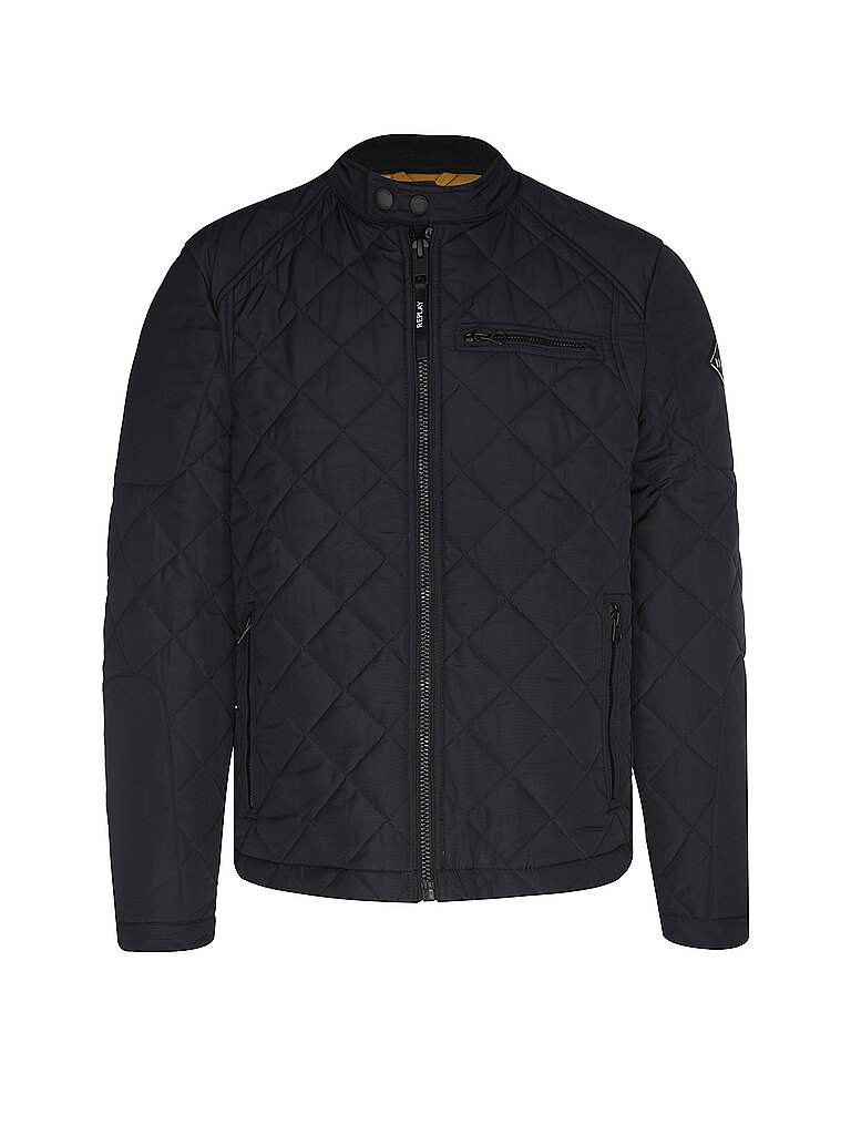 REPLAY Steppjacke blau | S