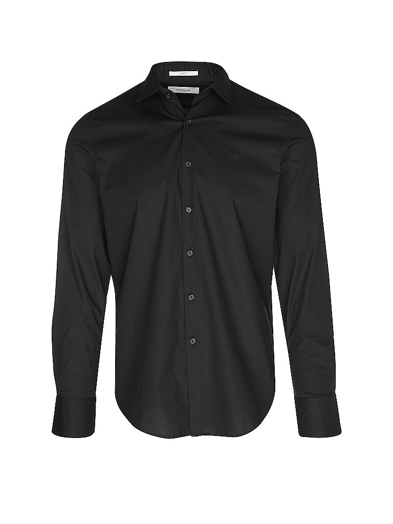 Hemd Slimfit NOOS schwarz L herren