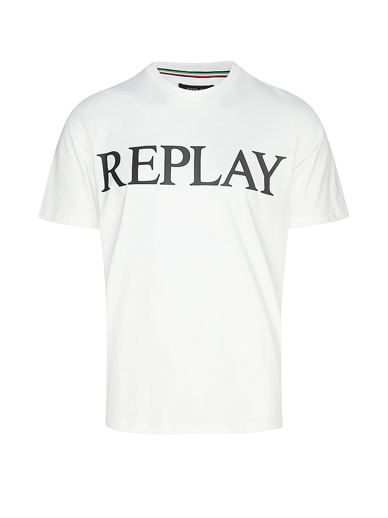 REPLAY T-Shirt  weiss | M
