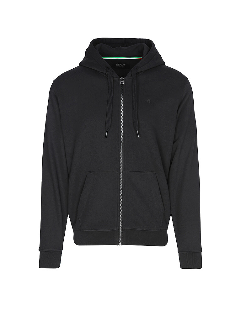 REPLAY Sweatjacke  schwarz | S
