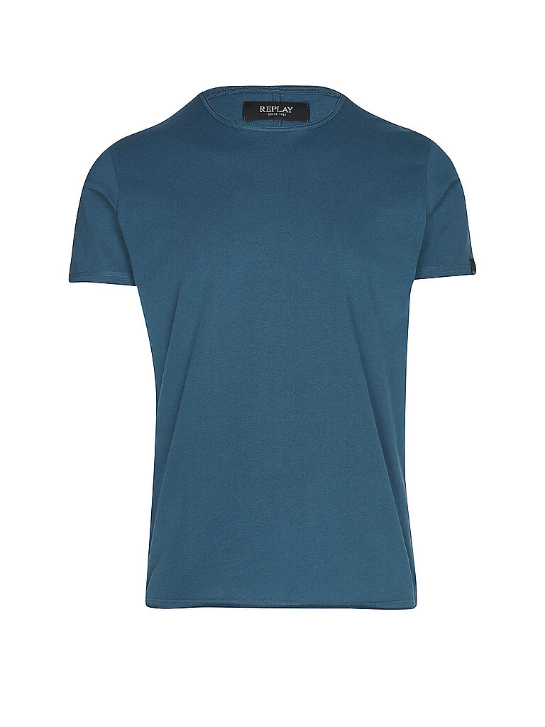 REPLAY T-Shirt blau XXL herren