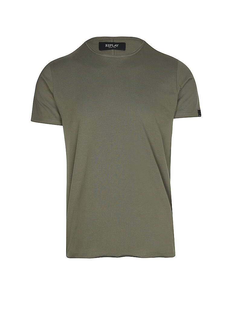 REPLAY T-Shirt olive XL herren