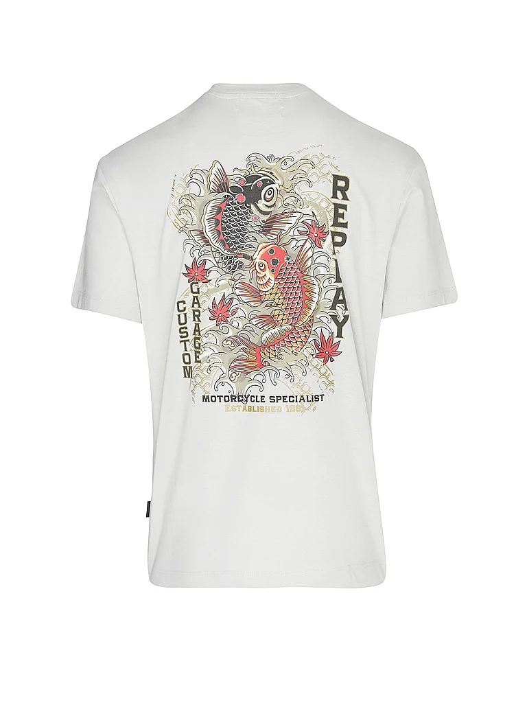 REPLAY T-Shirt  hellgrau   XL herren 2