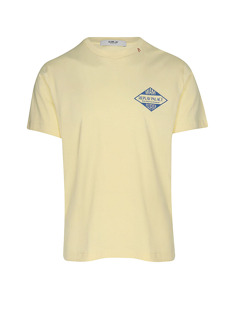 REPLAY T-Shirt gelb XXL herren