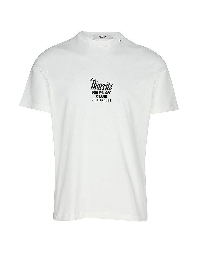REPLAY T-Shirt  weiss | S